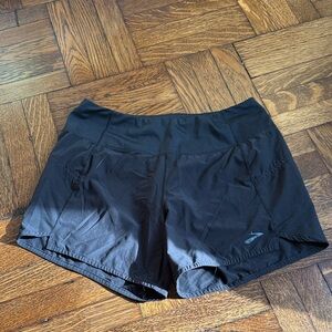 Brooks Women's Black Athletic Shorts